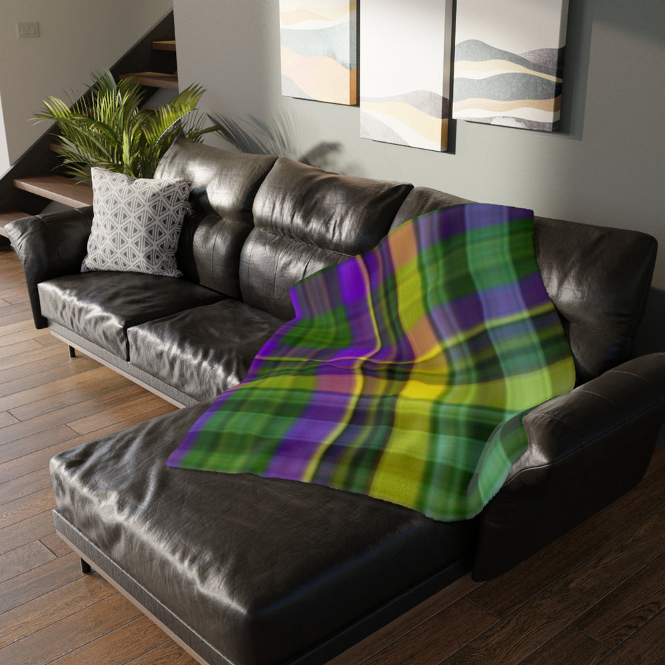 28CB  Colorful Plaid Blankets