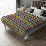 7CB  Colorful Plaid Blanket