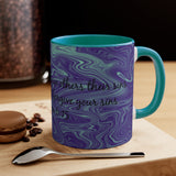 3CMSM  Colorful Marble Matthew 6:15 Mug