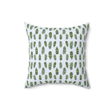 35PCF  Peacock Feather Pillow
