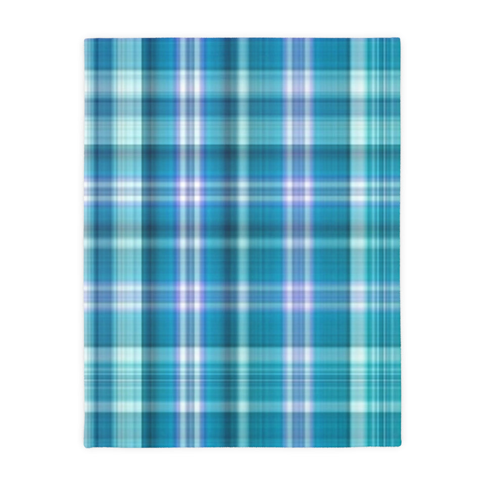10CB  Colorful Plaid Blanket
