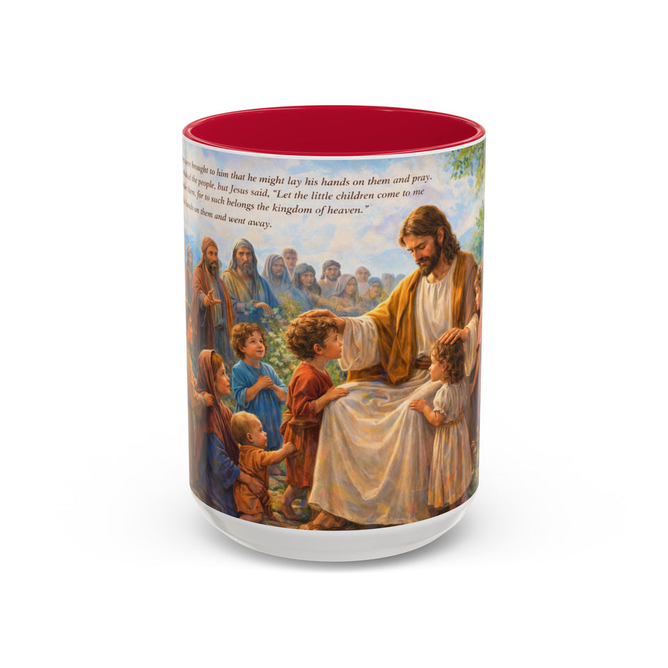BSM73  Let the Little Children Come to Me Mug