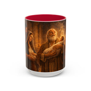 BSM49 Simeon Holds Baby Jesus  Mug