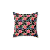 58PCF  Peacock Feather Pillow