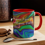 80CMSM  Colorful Marble John 14:27  Mug