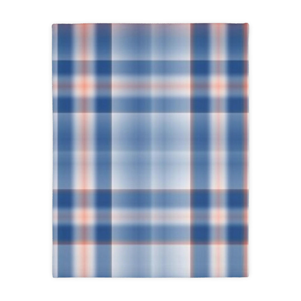 5CB  Colorful Plaid Blanket