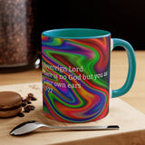 43CMSM  Colorful Marble 2 Samuel 7:22 Mug