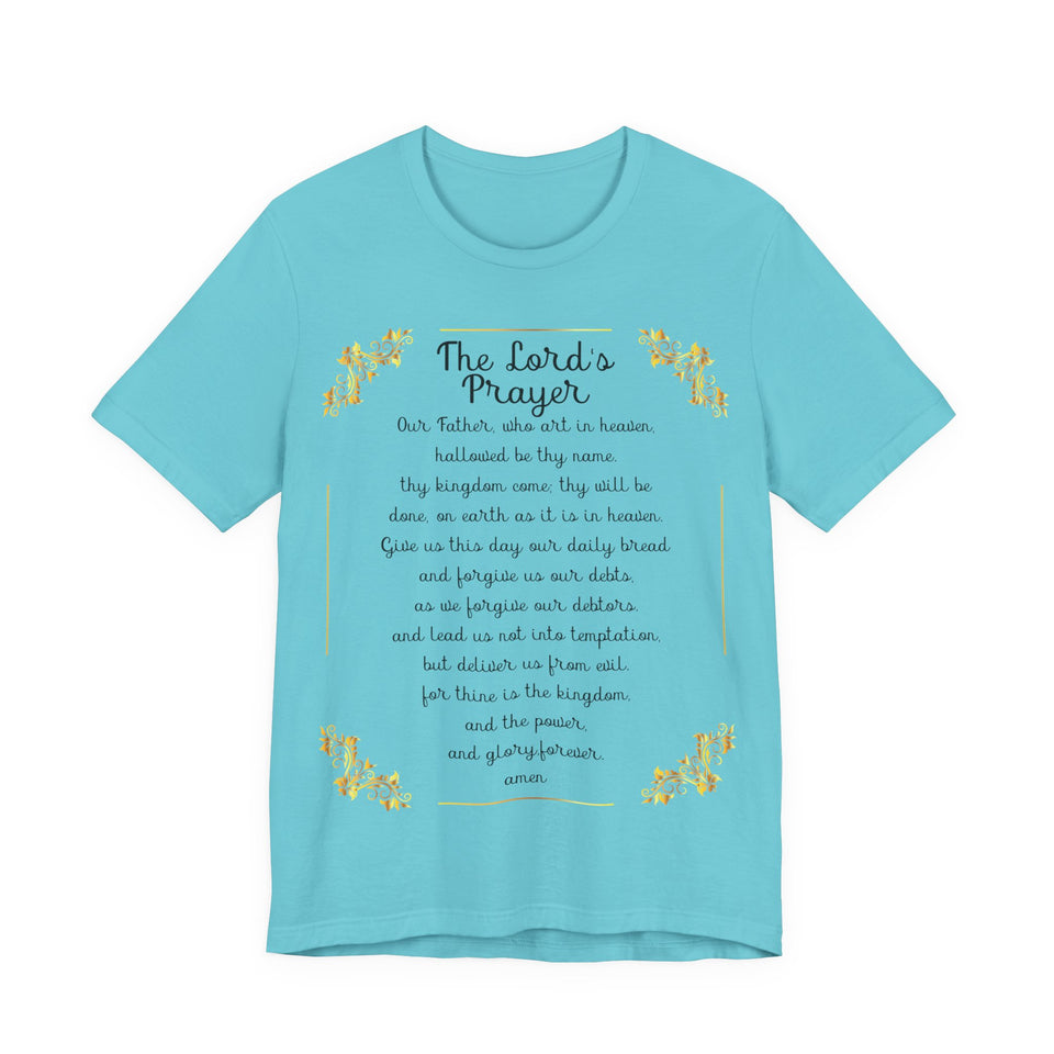 29CTS   Unisex Christian t shirt of The Lord's Prayer