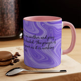 12CMSM  Colorful Marble James 5:16 Mug