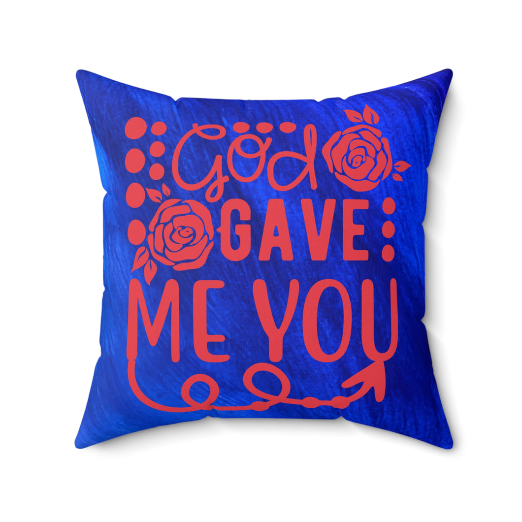 12WCP  Watercolor Christian Pillow