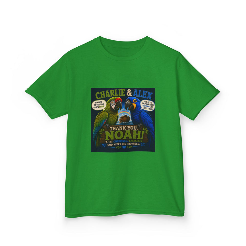 Charlie & Alex Kids T-Shirt – Thank You, Noah CA26