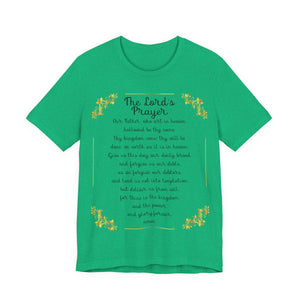 29CTS   Unisex Christian t shirt of The Lord's Prayer