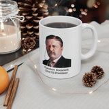 14TRQM  Theodore Roosevelt Historical Quote mug