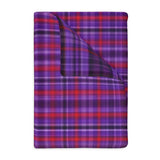 35CB  Colorful Plaid Blanket
