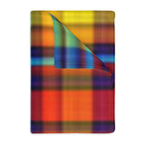 47CB  Colorful Plaid Blanket