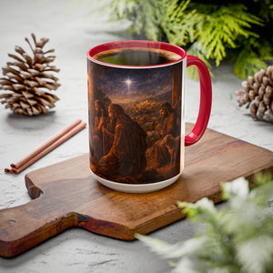 BSM48 Shepherds Visiting Baby Jesus Mug