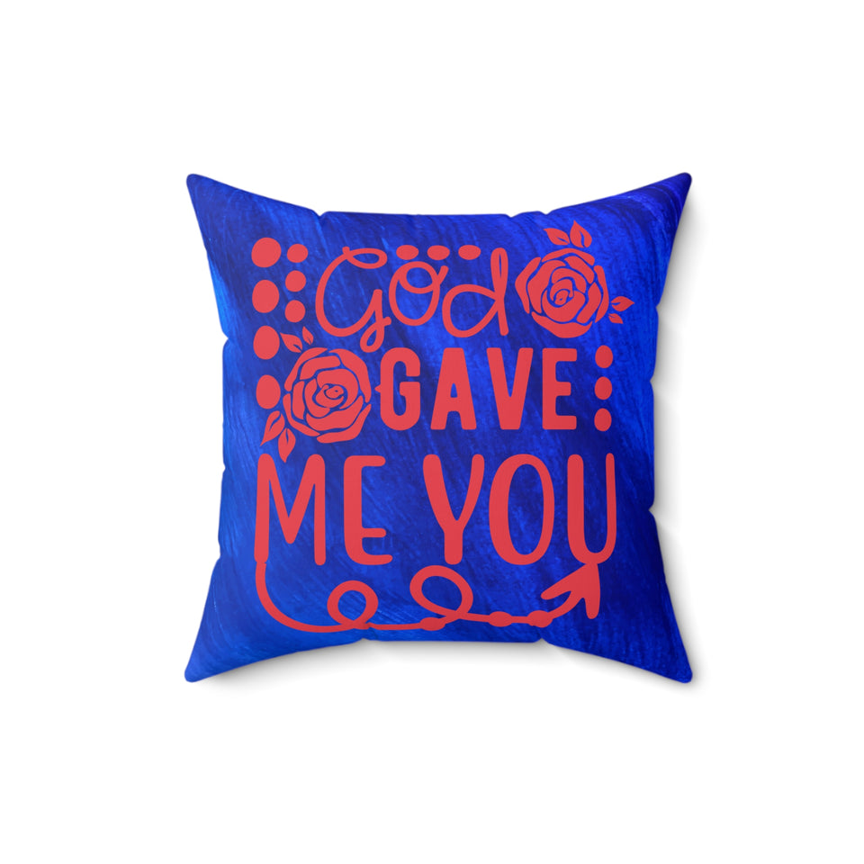 12WCP  Watercolor Christian Pillow