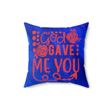 12WCP  Watercolor Christian Pillow