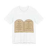 28CTS   Unisex Christian t shirt of the 10 Commendents