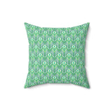 18PCF  Peacock Feather Pillow
