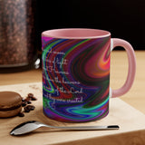 61CMSM  Colorful Marble Psalms 148: 3-5  Mug