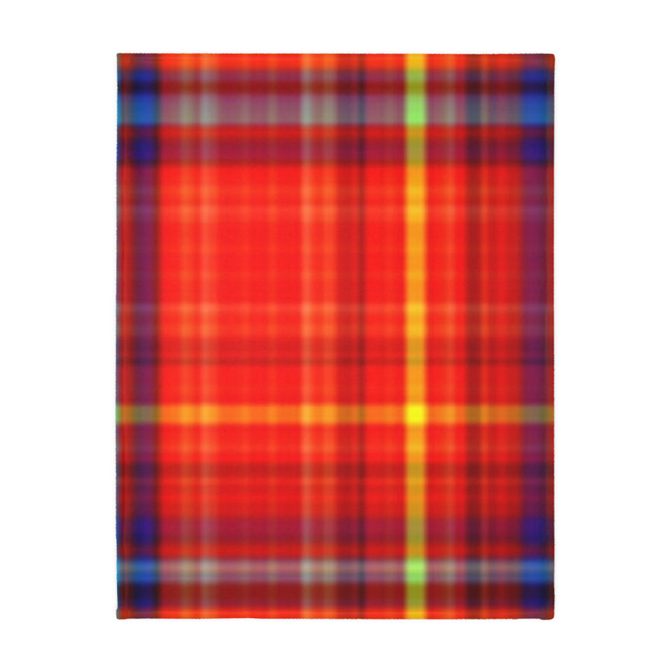 46CB  Colorful Plaid Blankets