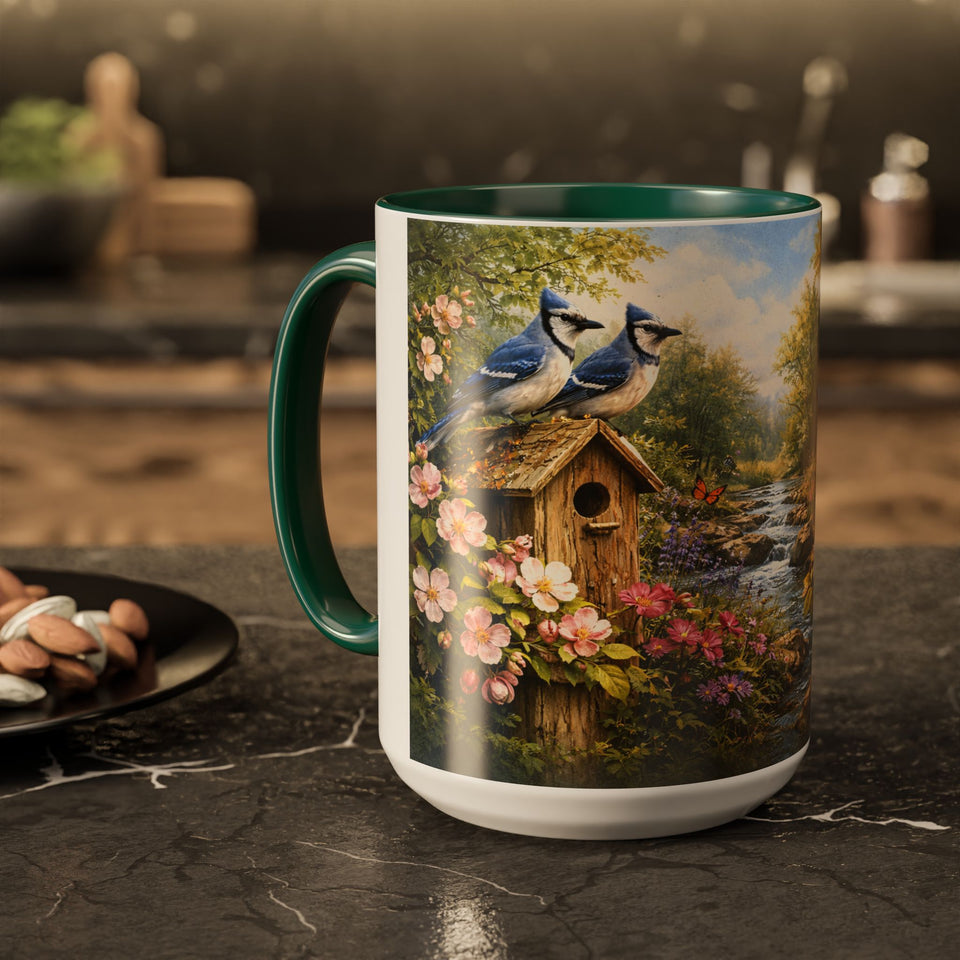 AM4  Blue Jay Scenic Mug