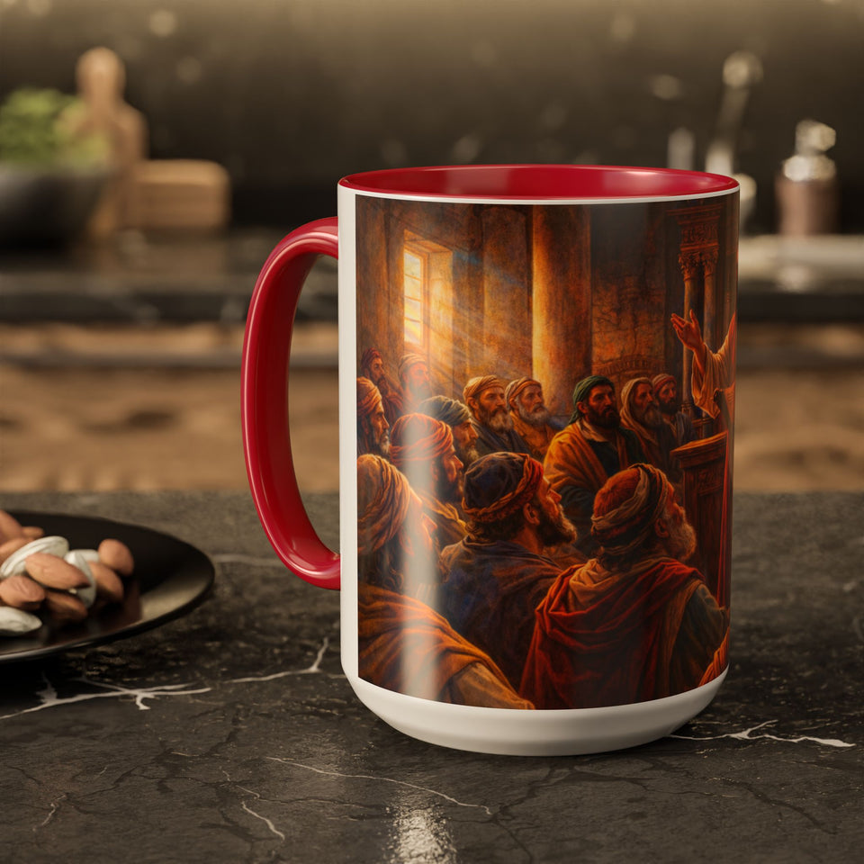 BSM60  Jesus Teaching in the Synagogue Mug