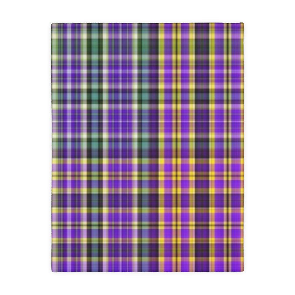 29CB  Colorful Plaid Blanket
