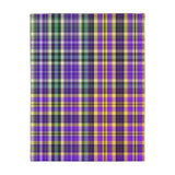 29CB  Colorful Plaid Blanket
