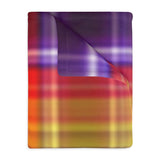 51CB  Colorful Plaid Blanket