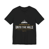 26CTS   Unisex Christian t shirt Unto the Hills
