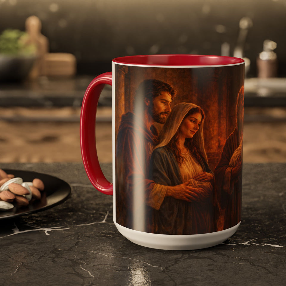 BSM49 Simeon Holds Baby Jesus  Mug