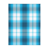 58CB  Colorful Plaid Blanket