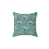 4PCF  Peacock Feather Pillow