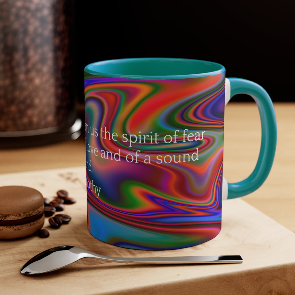 31CMSM  Colorful Marble 2 Timothy Mug