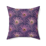 13PCF  Peacock Feather Pillow