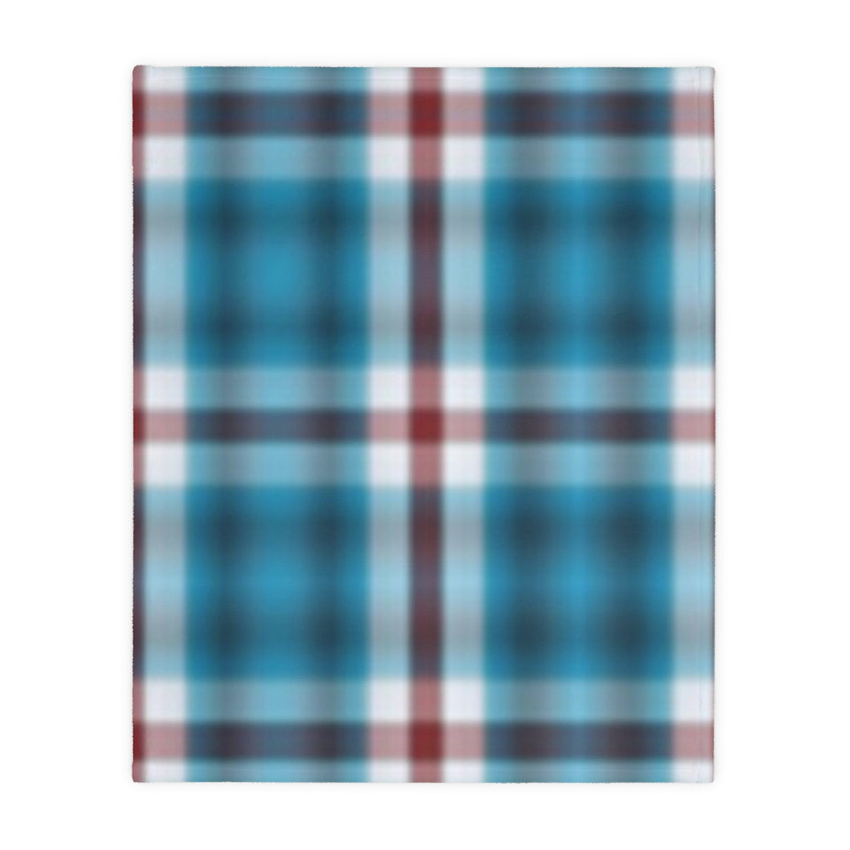 53CB  Colorful Plaid Blanket