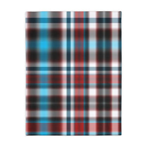 54CB  Colorful Plaid Blanket