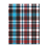 54CB  Colorful Plaid Blanket