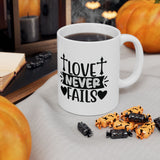 15WCM  White Christian Coffee Mug