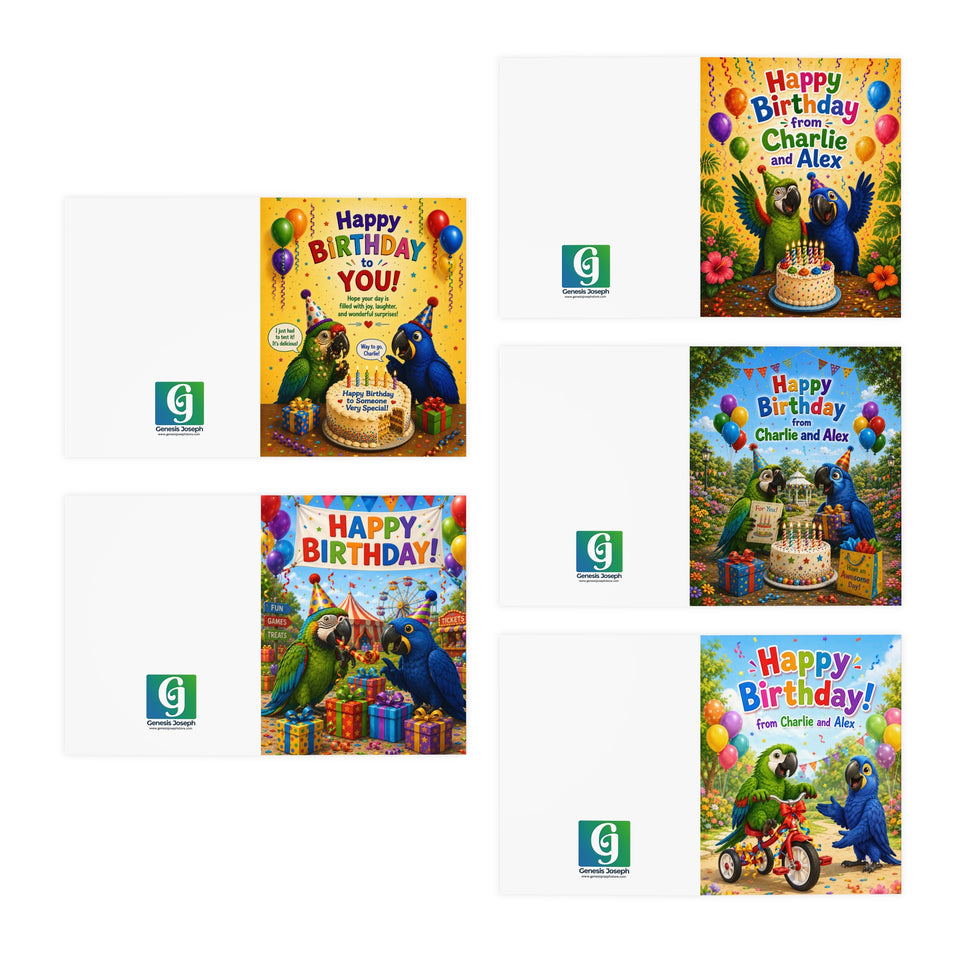 Charlie & Alex Children’s Birthday Card Collection MGC5