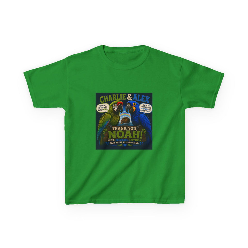 Charlie & Alex Kids T-Shirt – Thank You, Noah CA26