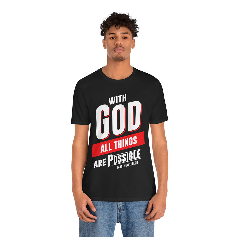 12CTS   Unisex christian t shirt Matthew 19