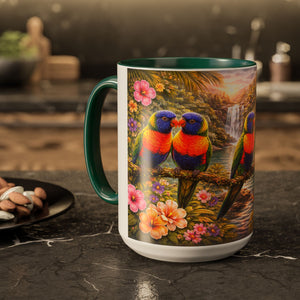 AM27  Rainbow Lorikeet Tropical Mug