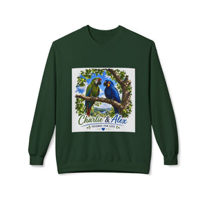 Charlie & Alex – Friends for Life Tree Perch Christian Sweatshirt CA22