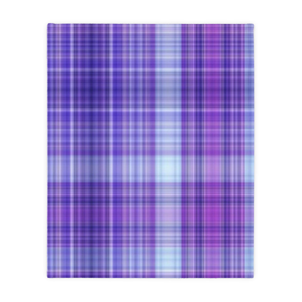 15CB  Colorful Plaid Blanket