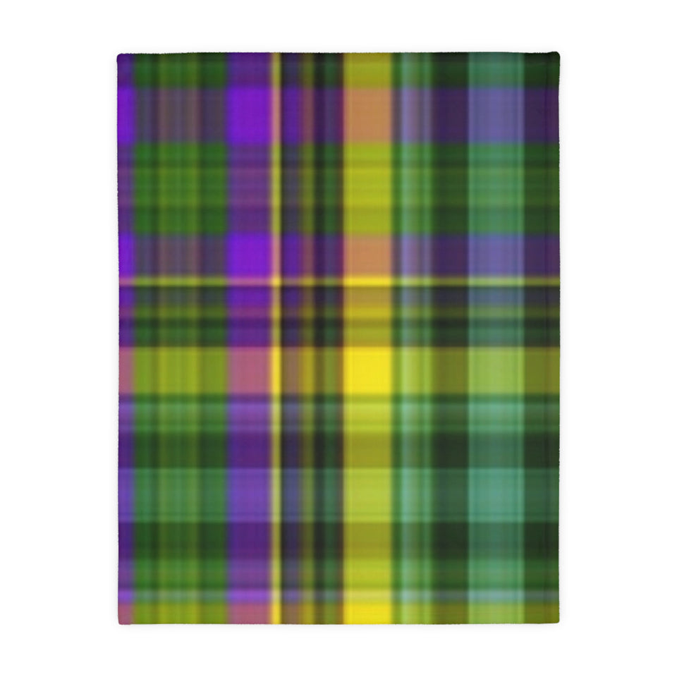 28CB  Colorful Plaid Blankets