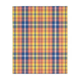 2CB  Colorful Plaid Blanket