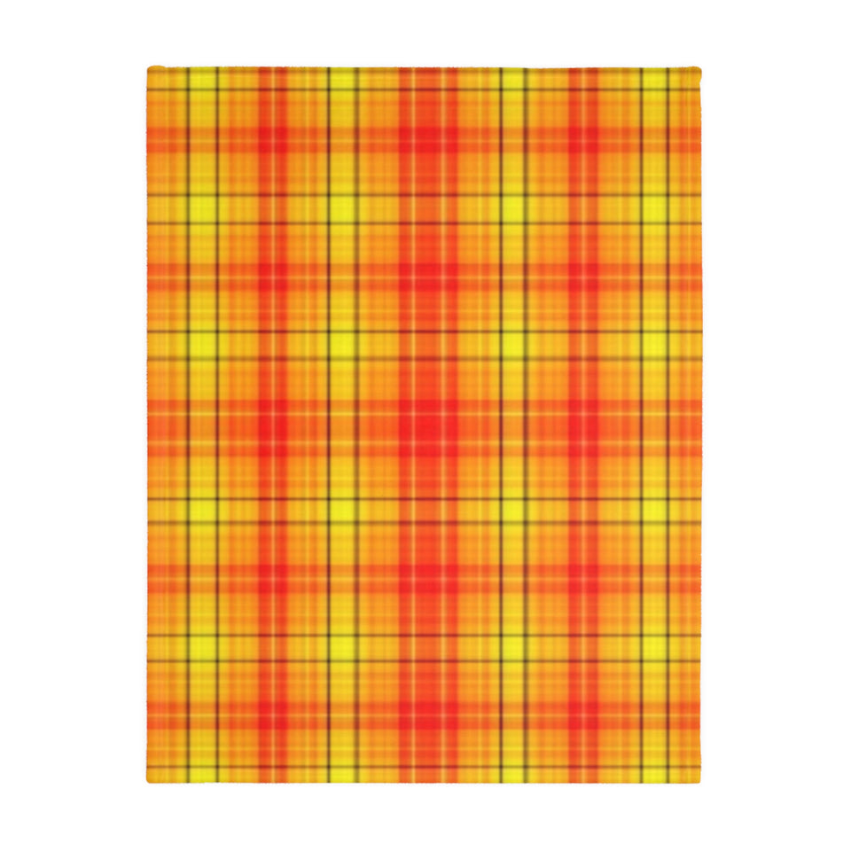 36CB  Colorful Plaid Blanket